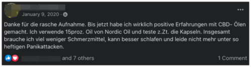 CBD Kapseln Erfahrungen
