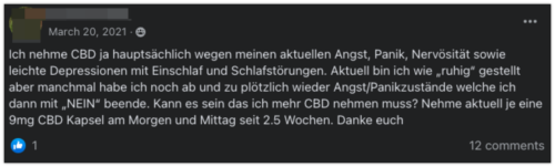 CBD Kapseln Erfahrungen