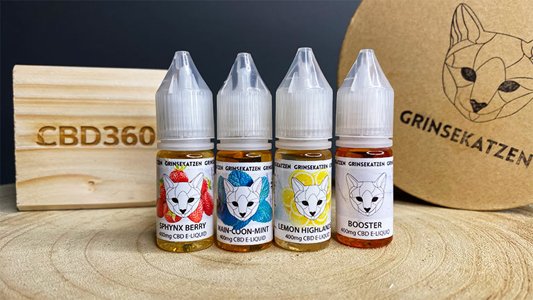 Grinsekatzen CBD Liquids