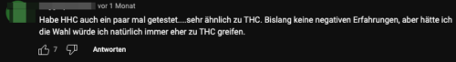 HHC Wirkung Erfahrungen