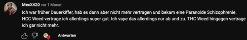 HHC Wirkung Erfahrungsbericht