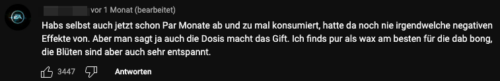 HHC Nebenwirkung Wirkung Erfahrungsbericht