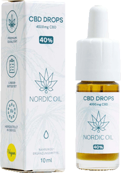 Nordic Oil CBD Öl 40% Plus (10ml)